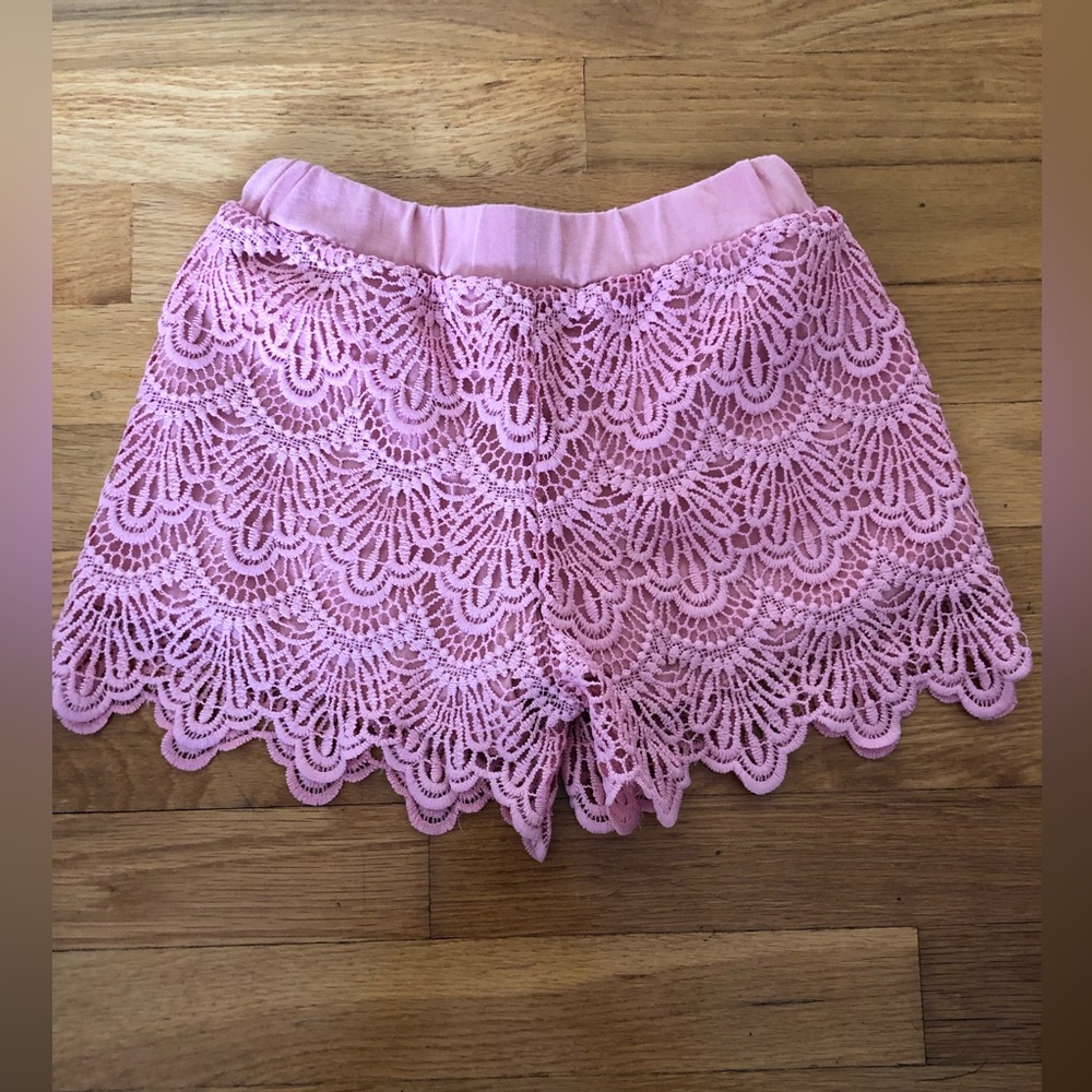 Self Esteem girls lace shorts